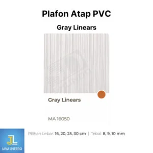 Atap Plafon PVC di Siantar